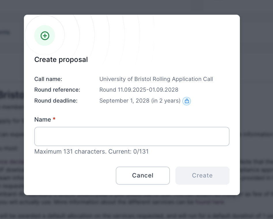 Screenshot showing Apply to round dialog
